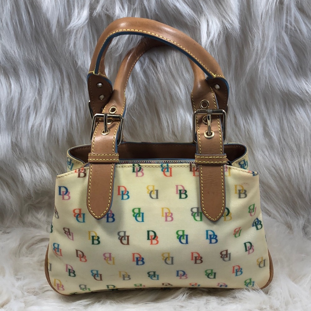 Dooney & Bourke Signature Coated Cotton Satchel
